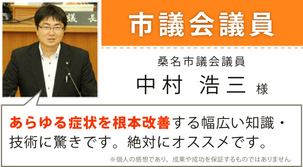 市議会議員 桑名市議会議員 中村浩三様